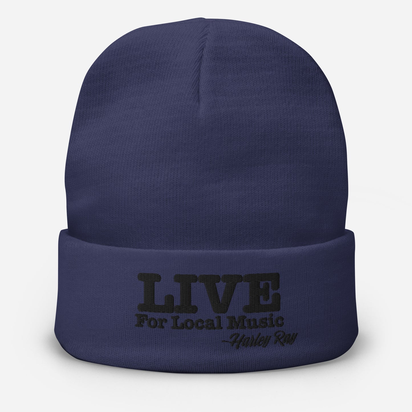 LIVE For Local Music Signature Beanie