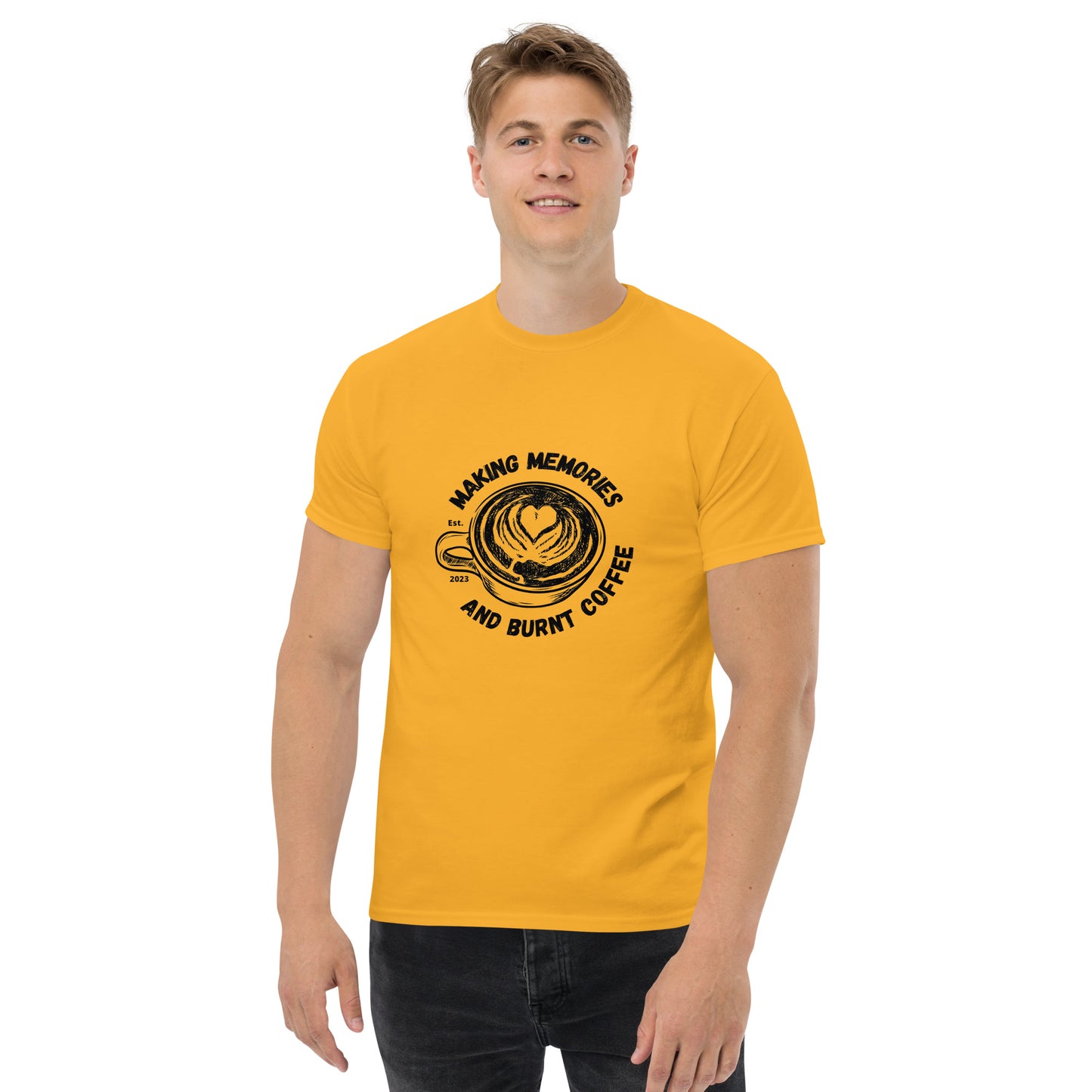 Burnt Coffee Men's classic tee