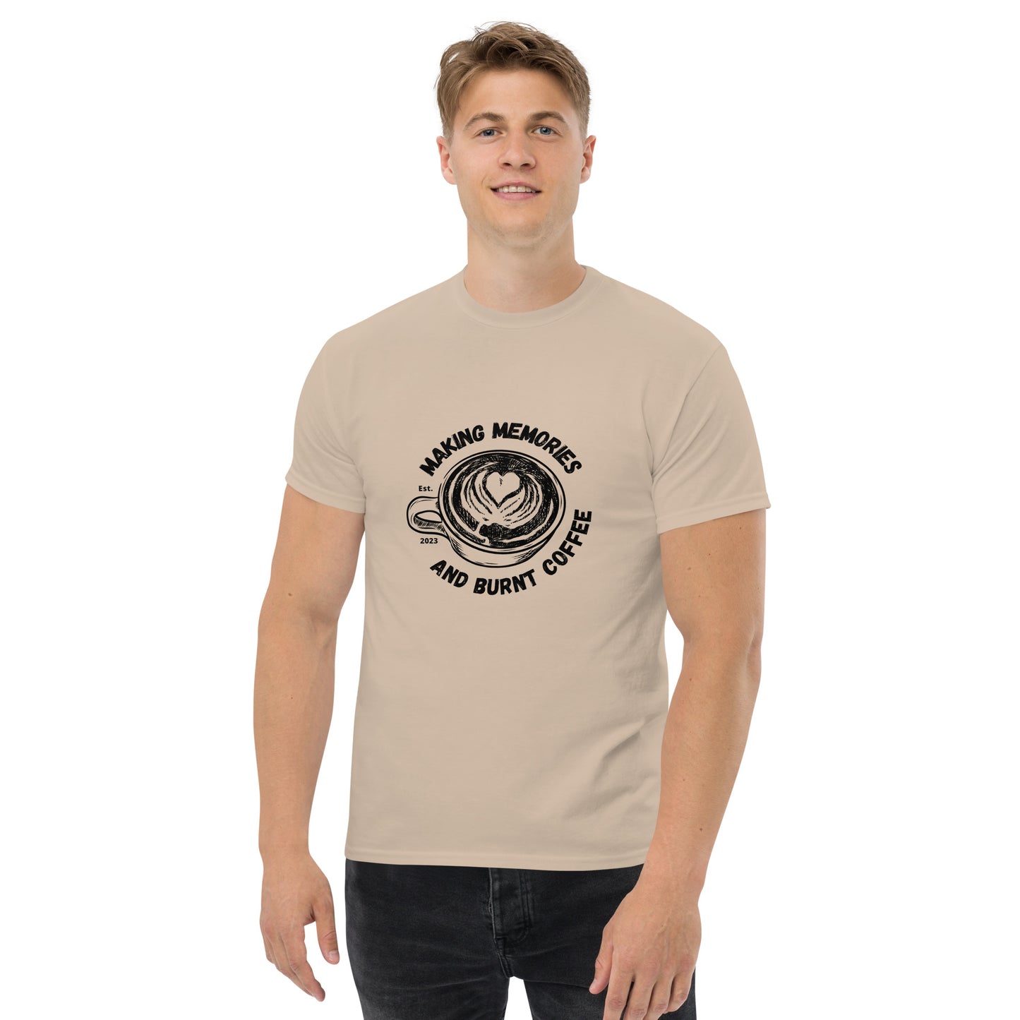 Burnt Coffee Men's classic tee