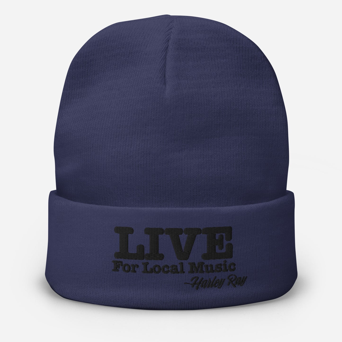 LIVE For Local Music Signature Beanie