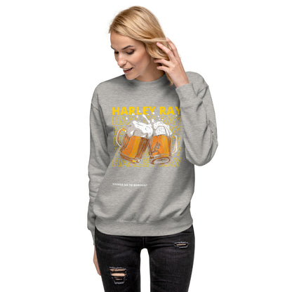 Wanna Go to Borskis? Harley Ray Unisex Premium Sweatshirt